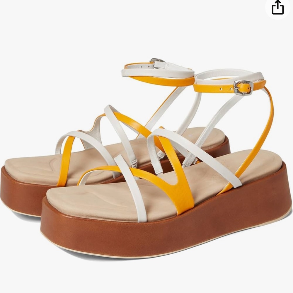 Rag and Bone Logan Sandals in Saffron SZ 41